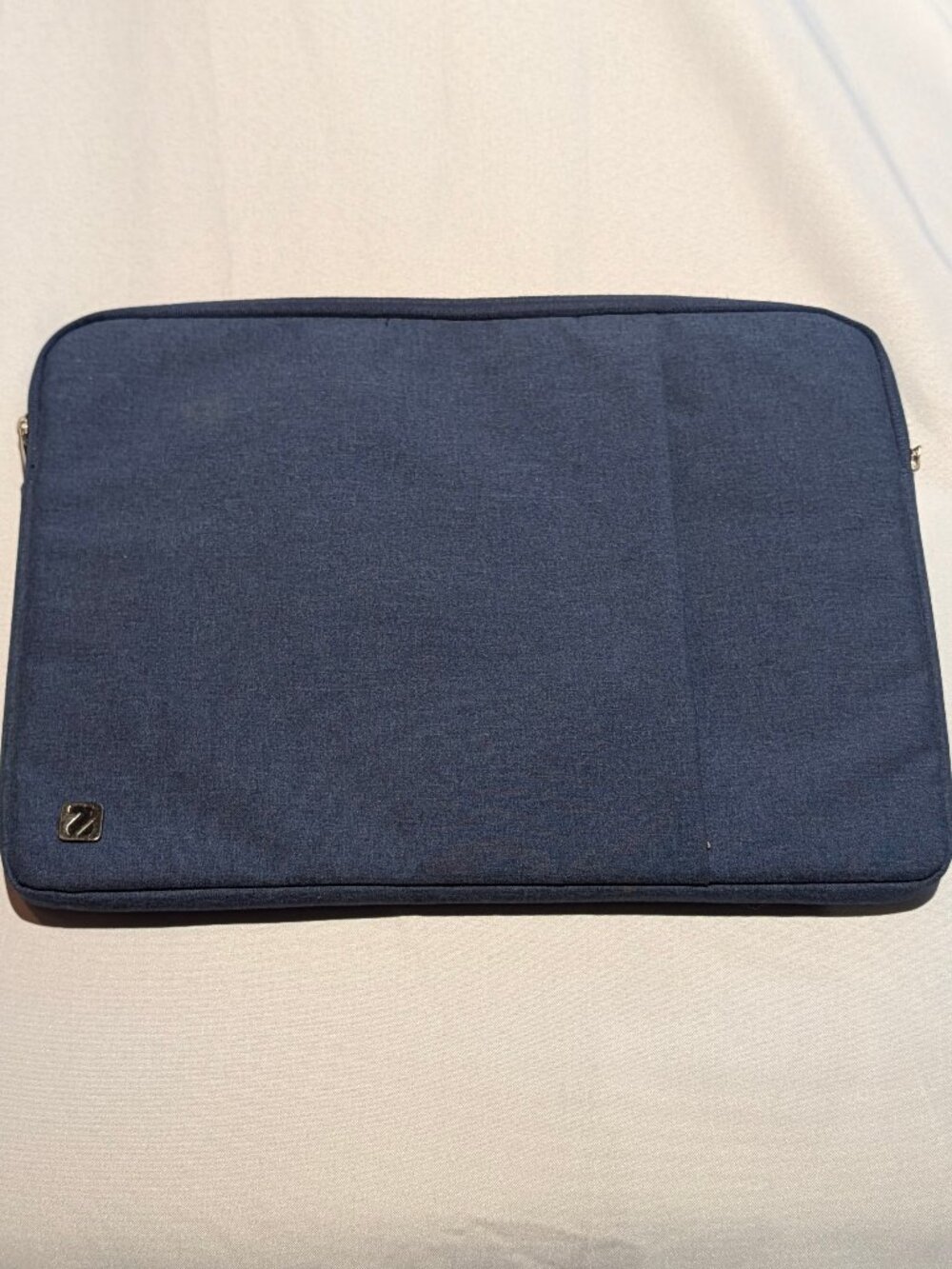 Nidoo Denim Blue Padded Laptop Sleeve / Case with Plush Fleece Interior & Pocket